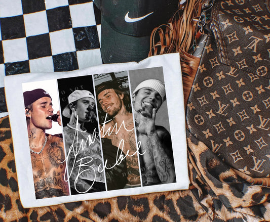 Justin Bieb DTF Transfer