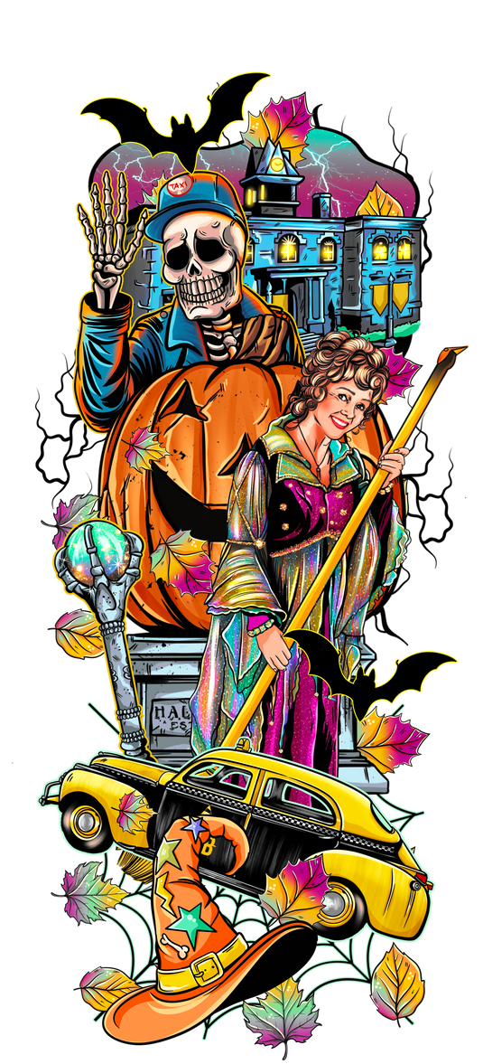 Halloweentown DTF Transfer SLEEVE