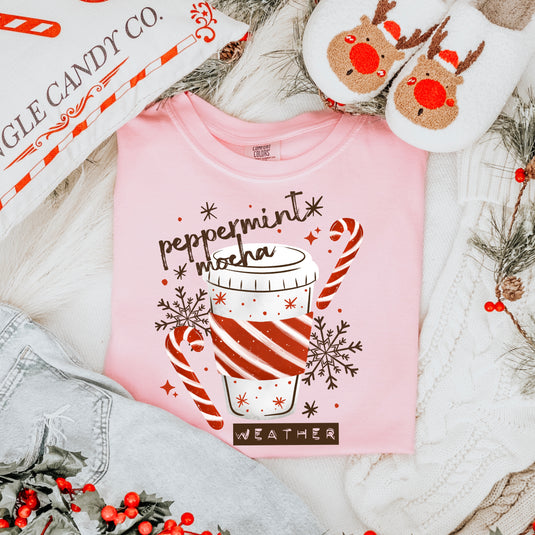 Peppermint Mocha DTF Transfers