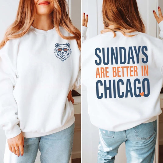 Sundays are better DTF Transfer BACK ONLY