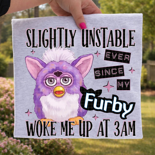 Furby DTF Transfer