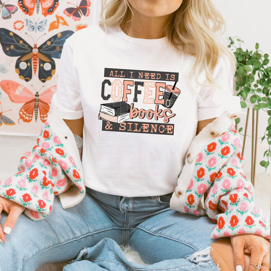 Coffee Books DTF Transfer