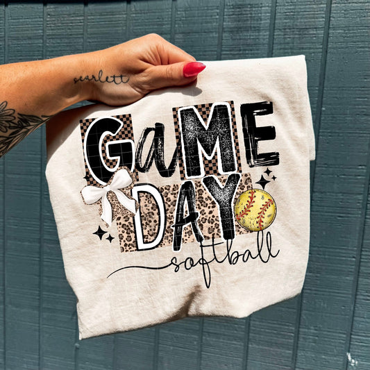 Game Day Softball DTF Transfer