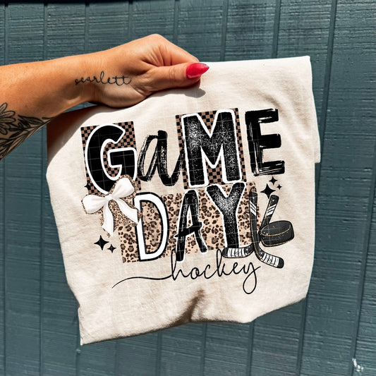 Game Day Hockey DTF Transfer