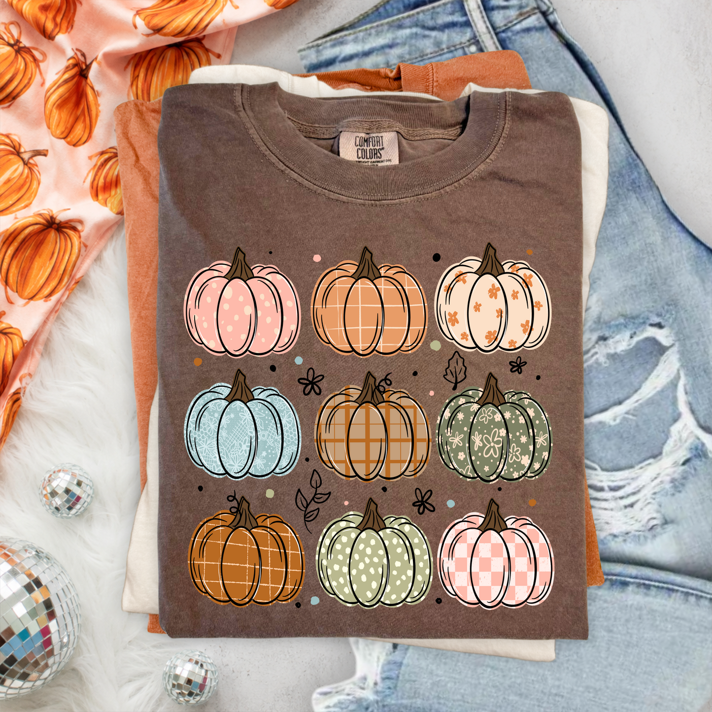 Pumpkins DTF Transfer
