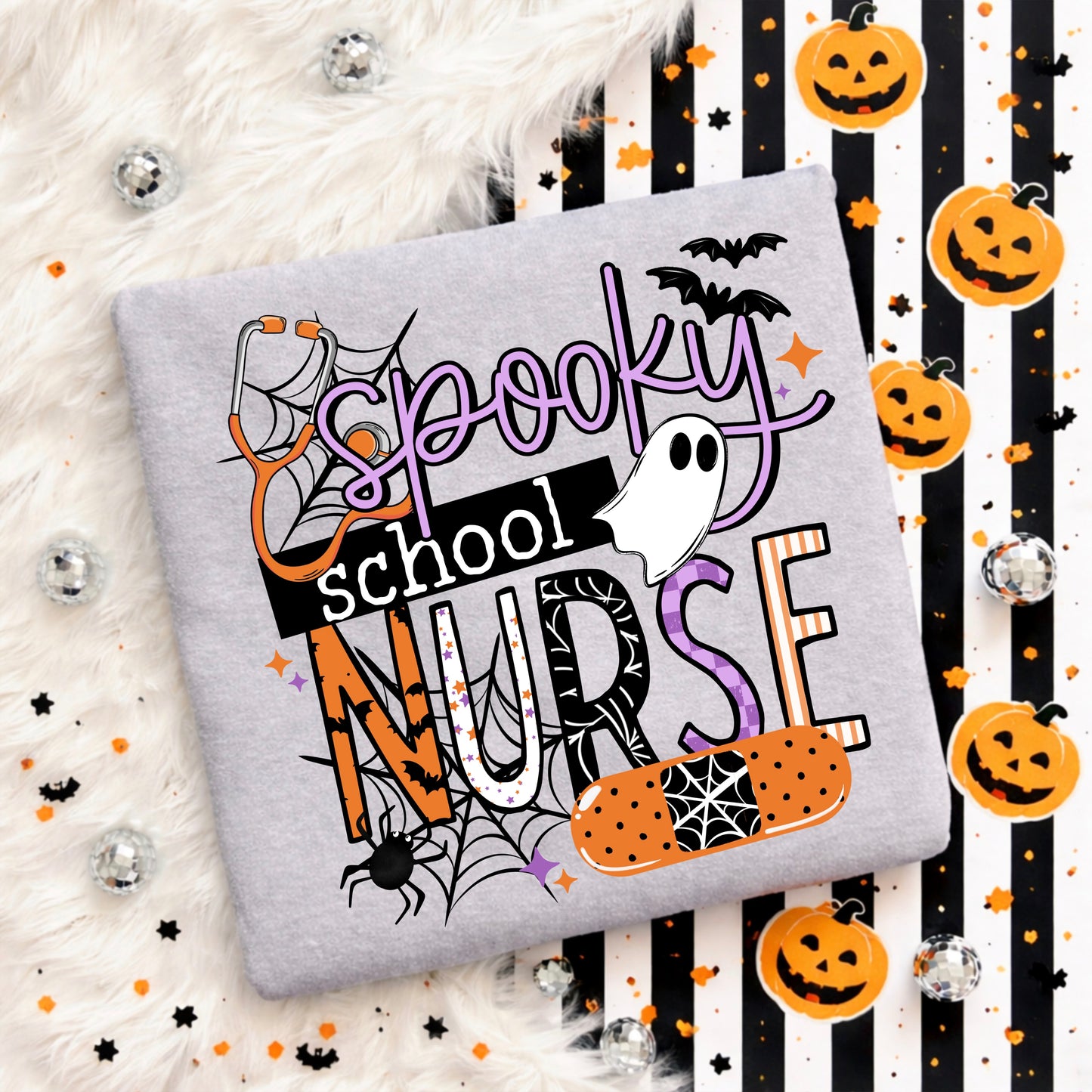 Spooky School Nurse DTF Transfer