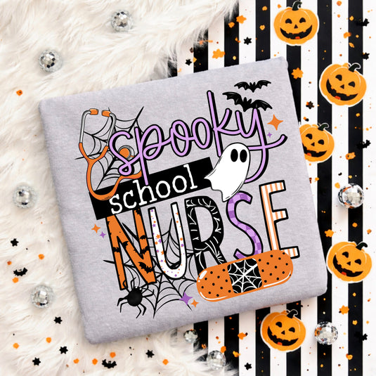 Spooky School Nurse DTF Transfer