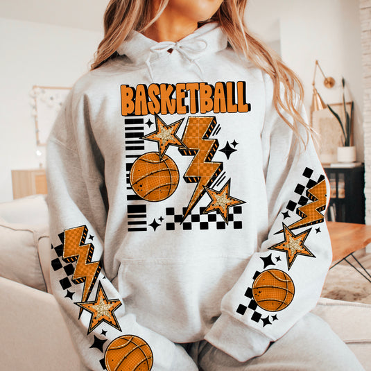 BASKETBALL Transfer FRONT ONLY