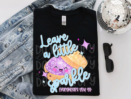Leave a Little Sparkle DTF Transfer