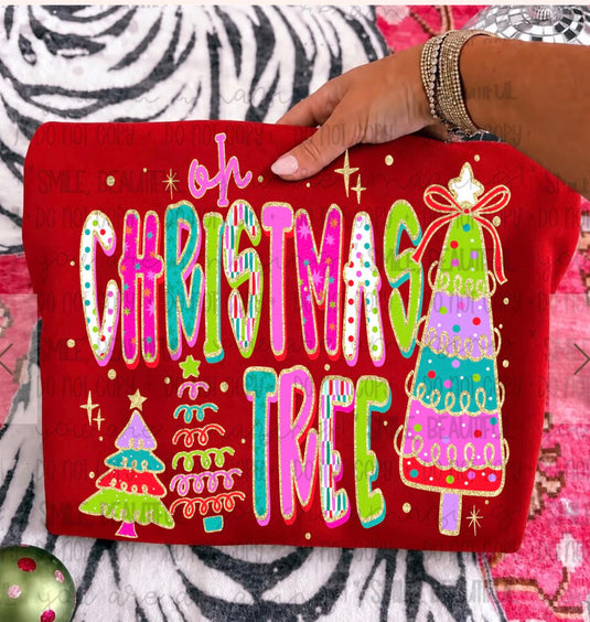 Oh Christmas Tree DTF Transfers