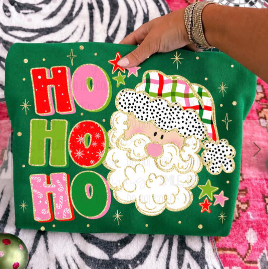 HO HO HO DTF Transfers
