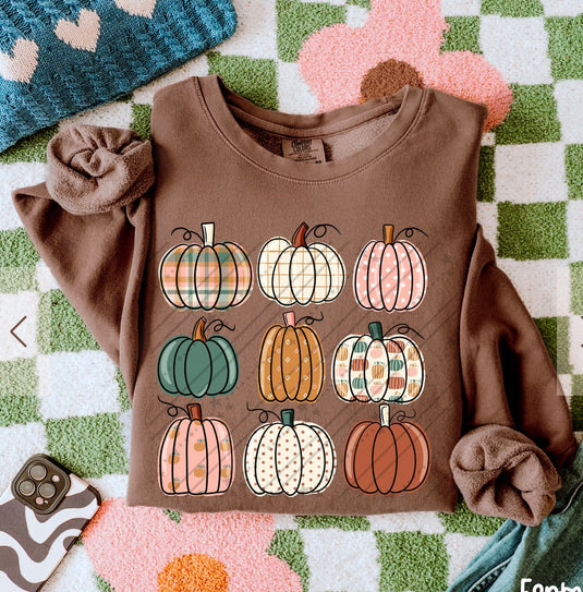 Pumpkins DTF Transfers