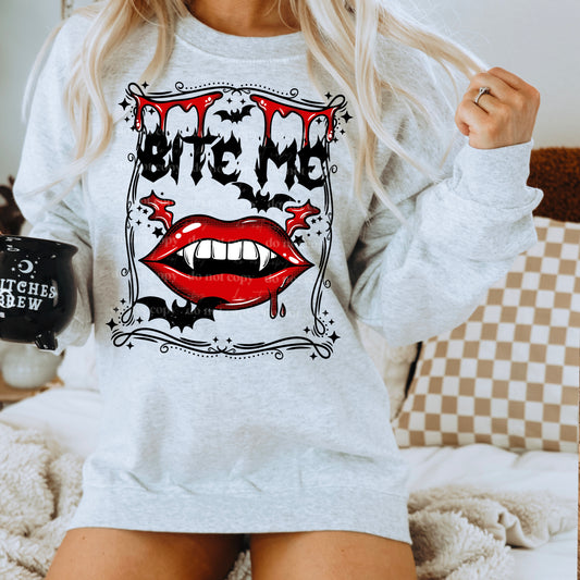 Bite Me DTF Transfer