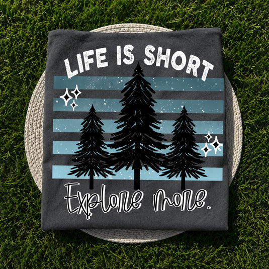 Life is Short DTF Transfers