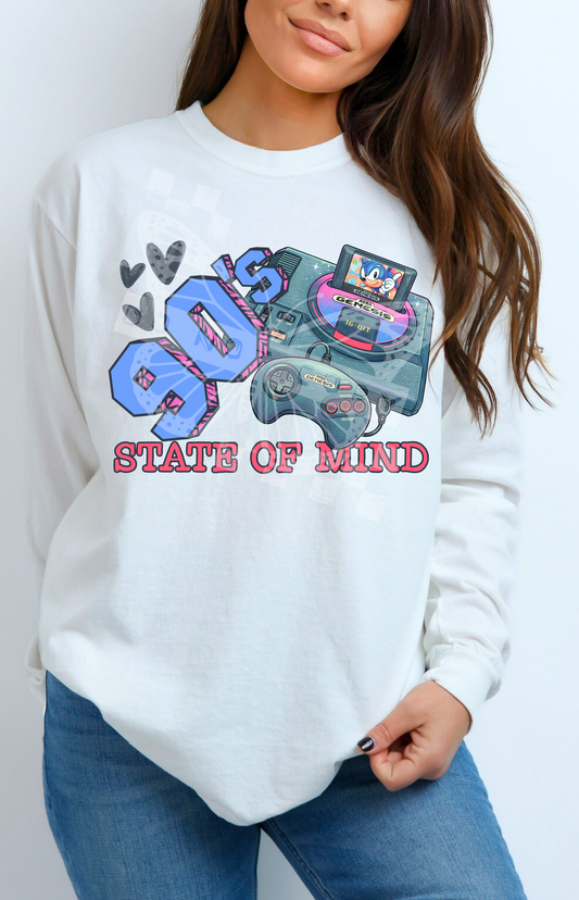 90's State of Mind DTF Transfer