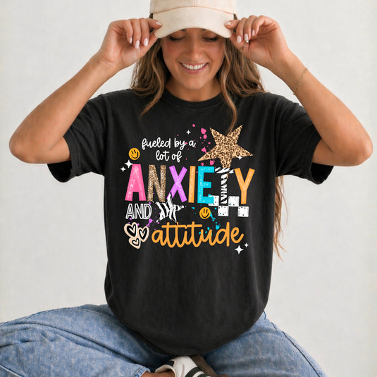 Anxiety and Attitude DTF Transfers