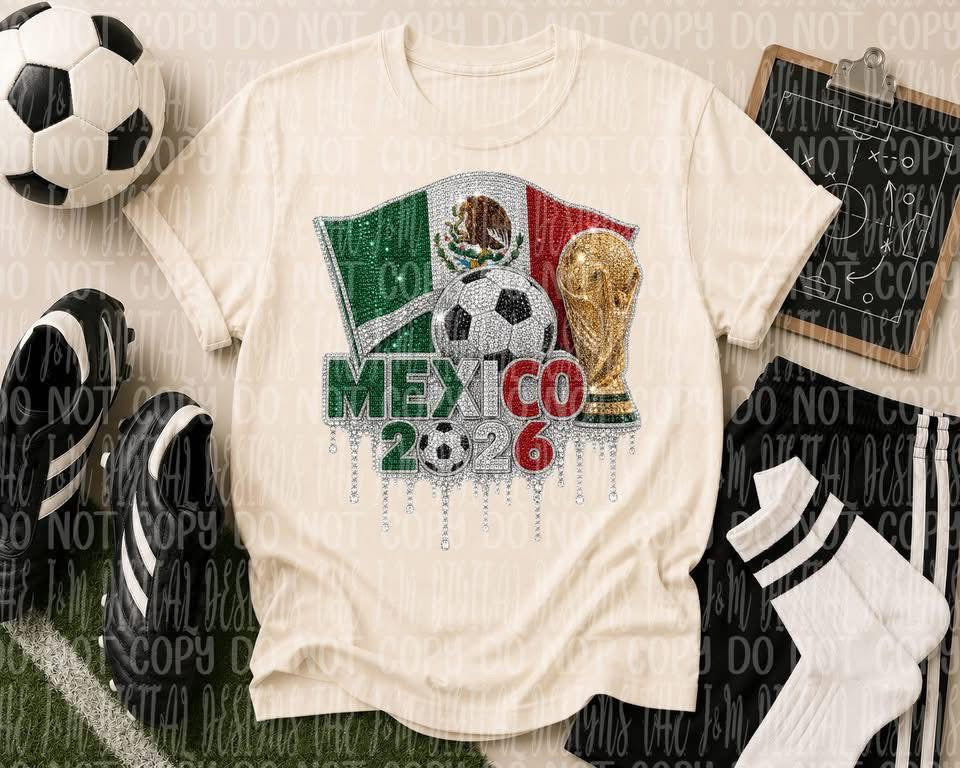 MEXICO 2026 DTF Transfer