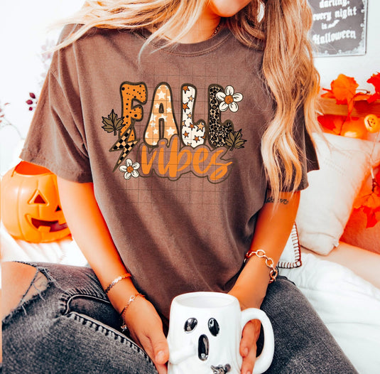 Fall Vibes DTF Transfer