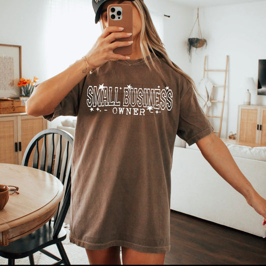 Small Business Owner DTF Transfer
