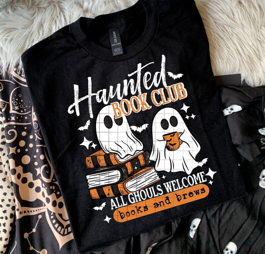 Haunted Book Club DTF Transfer