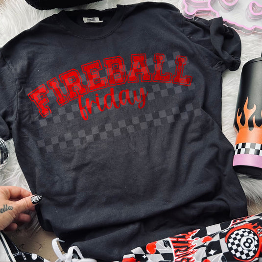 Fireball Friday DTF Transfer