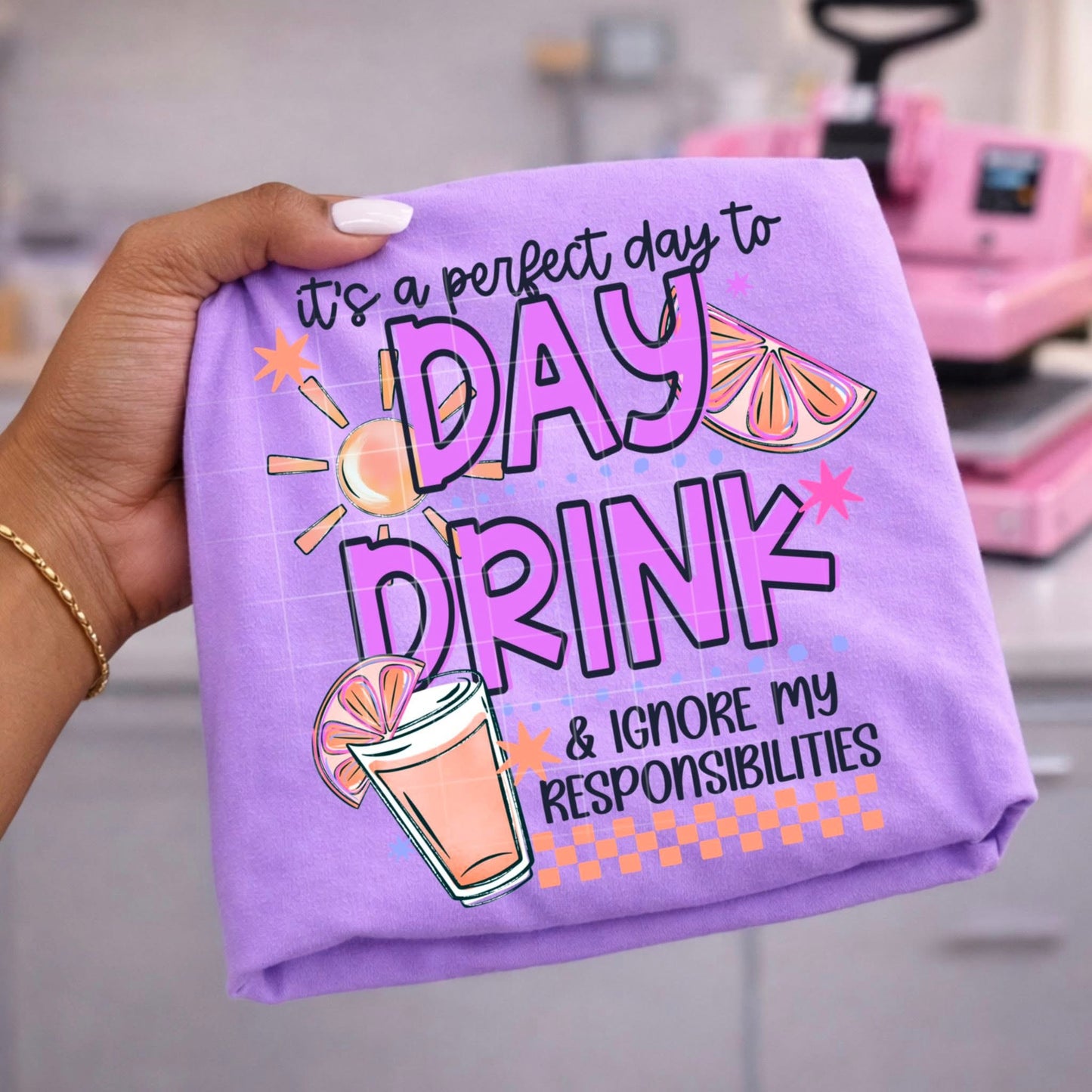 Day Drink DTF Transfer