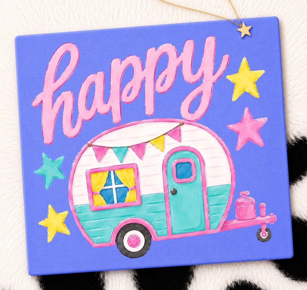 Happy Camper DTF Transfer