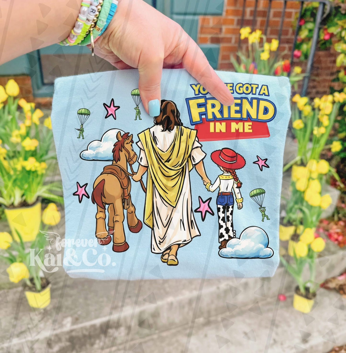 Jesus T Story DTF Transfer