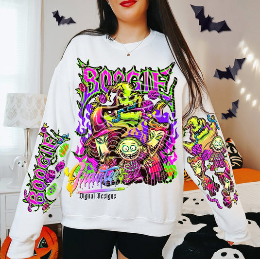 BOOGIE DTF Transfer LEFT SLEEVE ONLY