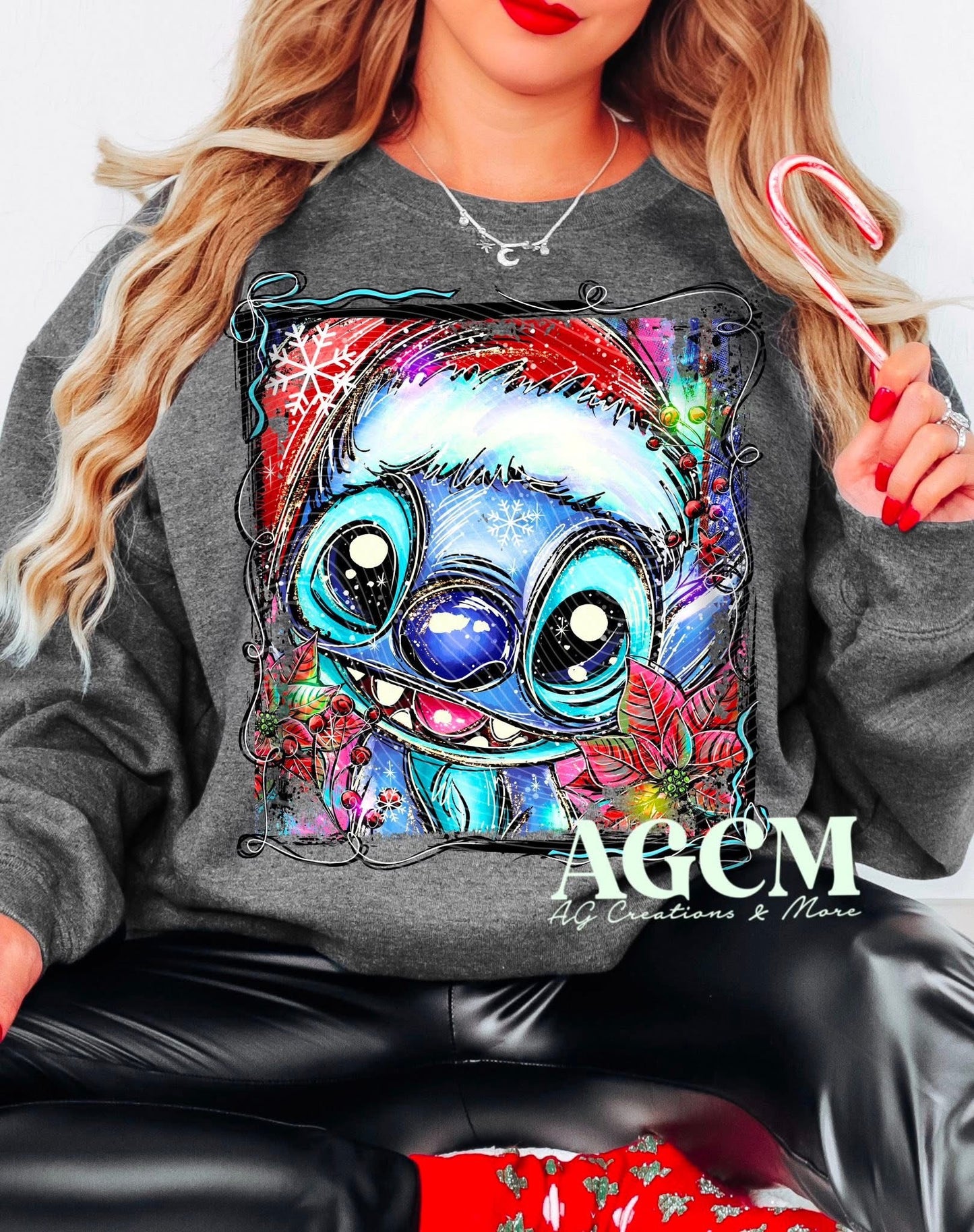 Xmas Stitch DTF Transfer