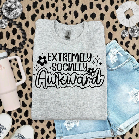 Extremely Socially Awkward DTF Transfer