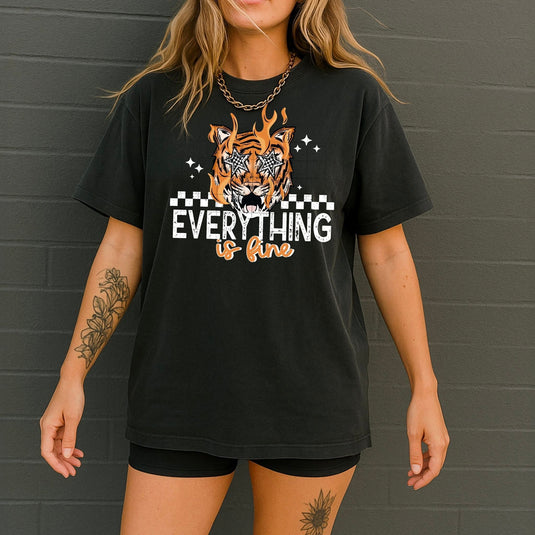 Everything is Fine DTF Transfer