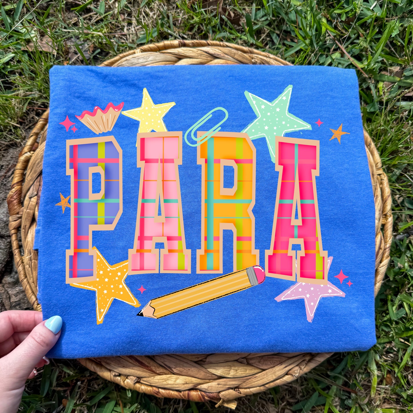 Para With Stars DTF Transfer