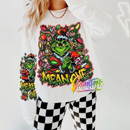 Mean One DTF Transfer FRONT ONLY