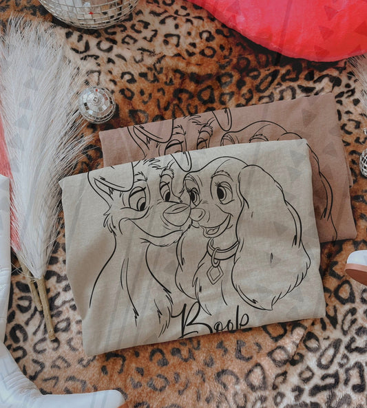 BOOP Lady/Tramp DTF Transfer