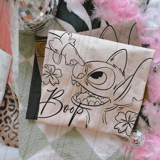 BOOP Stitch DTF Transfer