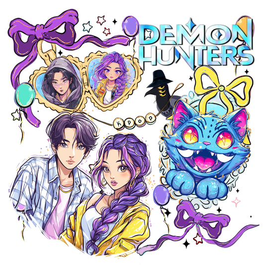 Hunter locket DTF Transfer