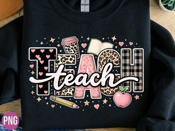 Leopard Teach DTF Transfer