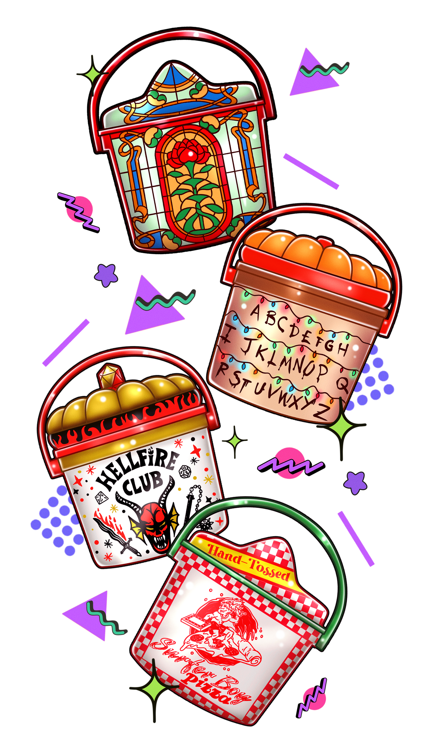 MC Stranger DTF Transfer SLEEVE