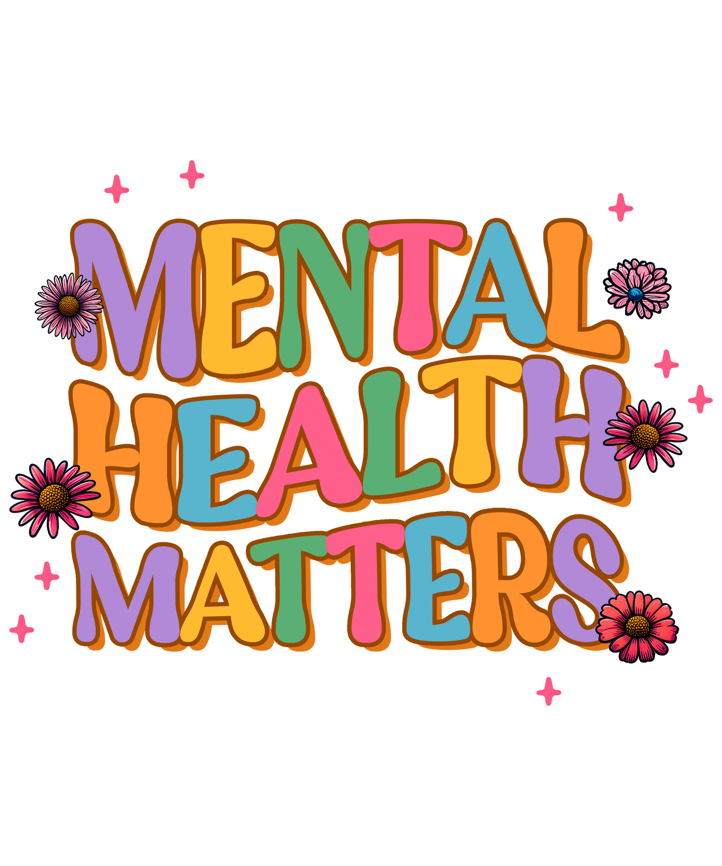 Mental Health Matters - DTF TRANSFER