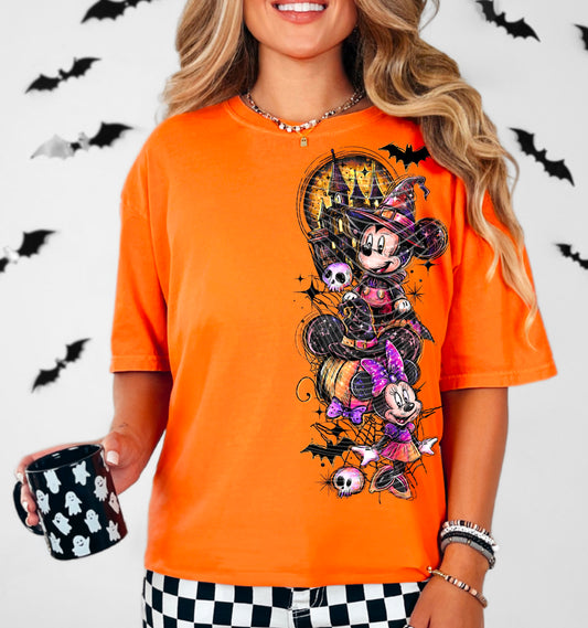 Halloween Mouse DTF Transfer SLEEVE ONLY