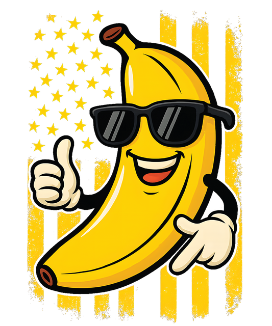 Bananas Flag DTF Transfer