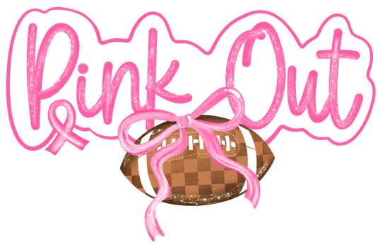 Pink Out DTF Transfer