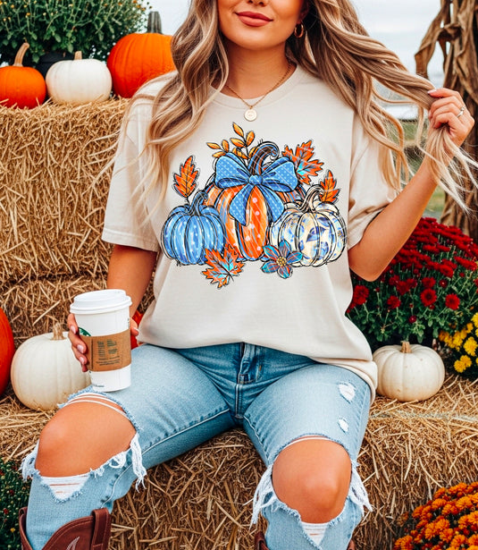 Pumpkin DTF Transfer