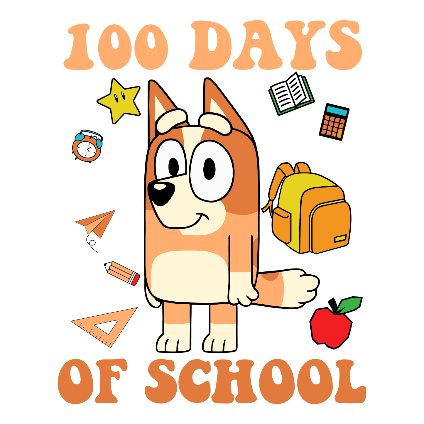 100 Days Bingo DTF Transfer