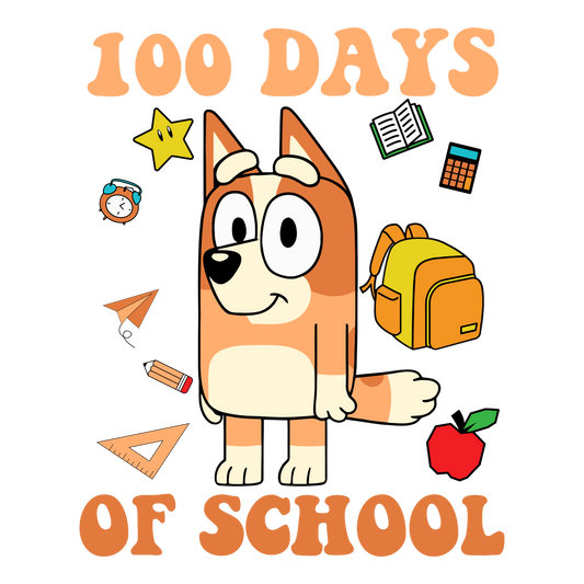 100 Days Bingo DTF Transfer