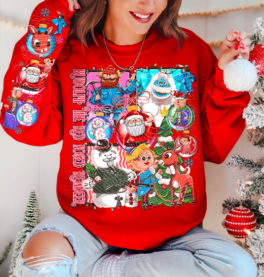 Rudolph DTF Transfer FRONT ONLY