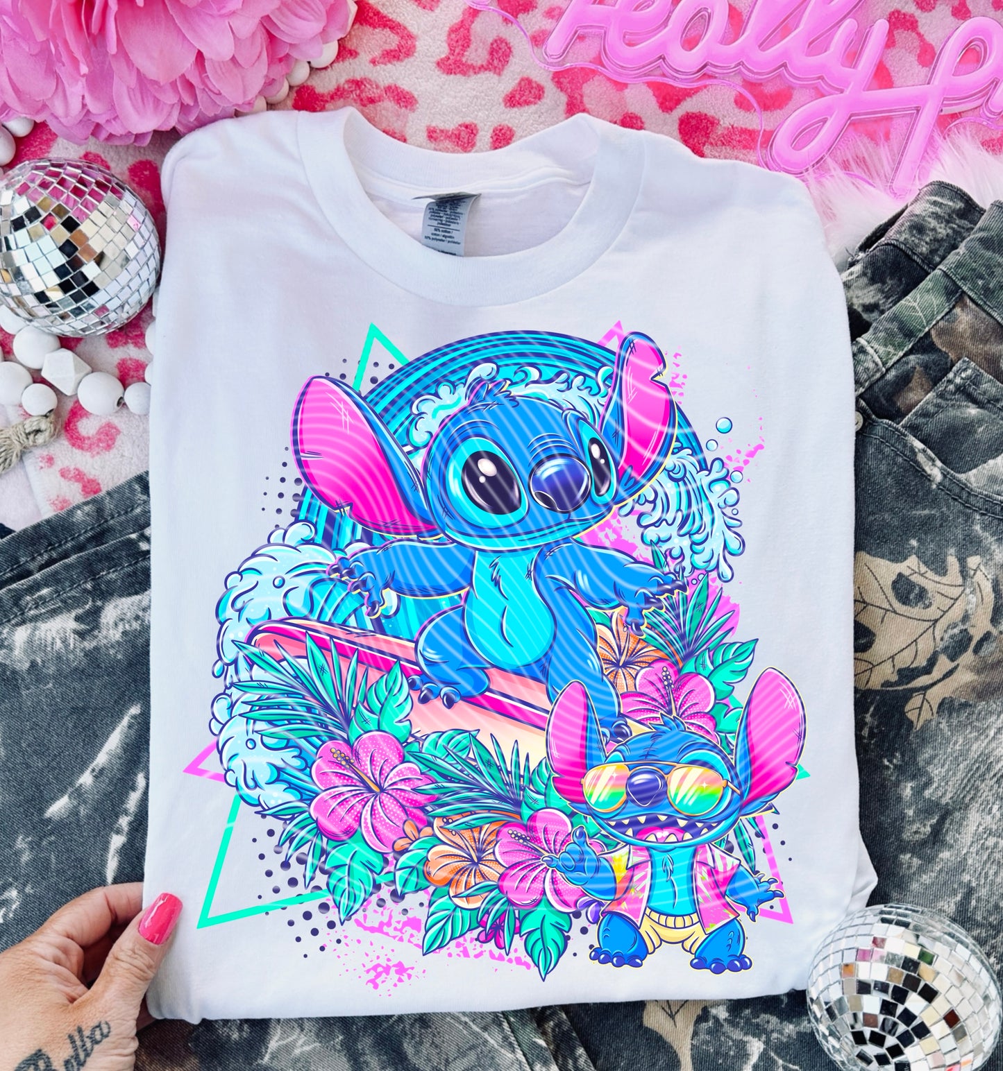 Stitch DTF Transfer