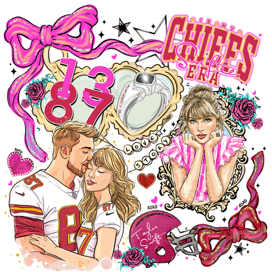 Love locket DTF Transfer