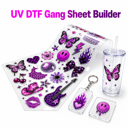 UV DTF Gang Sheet Builder